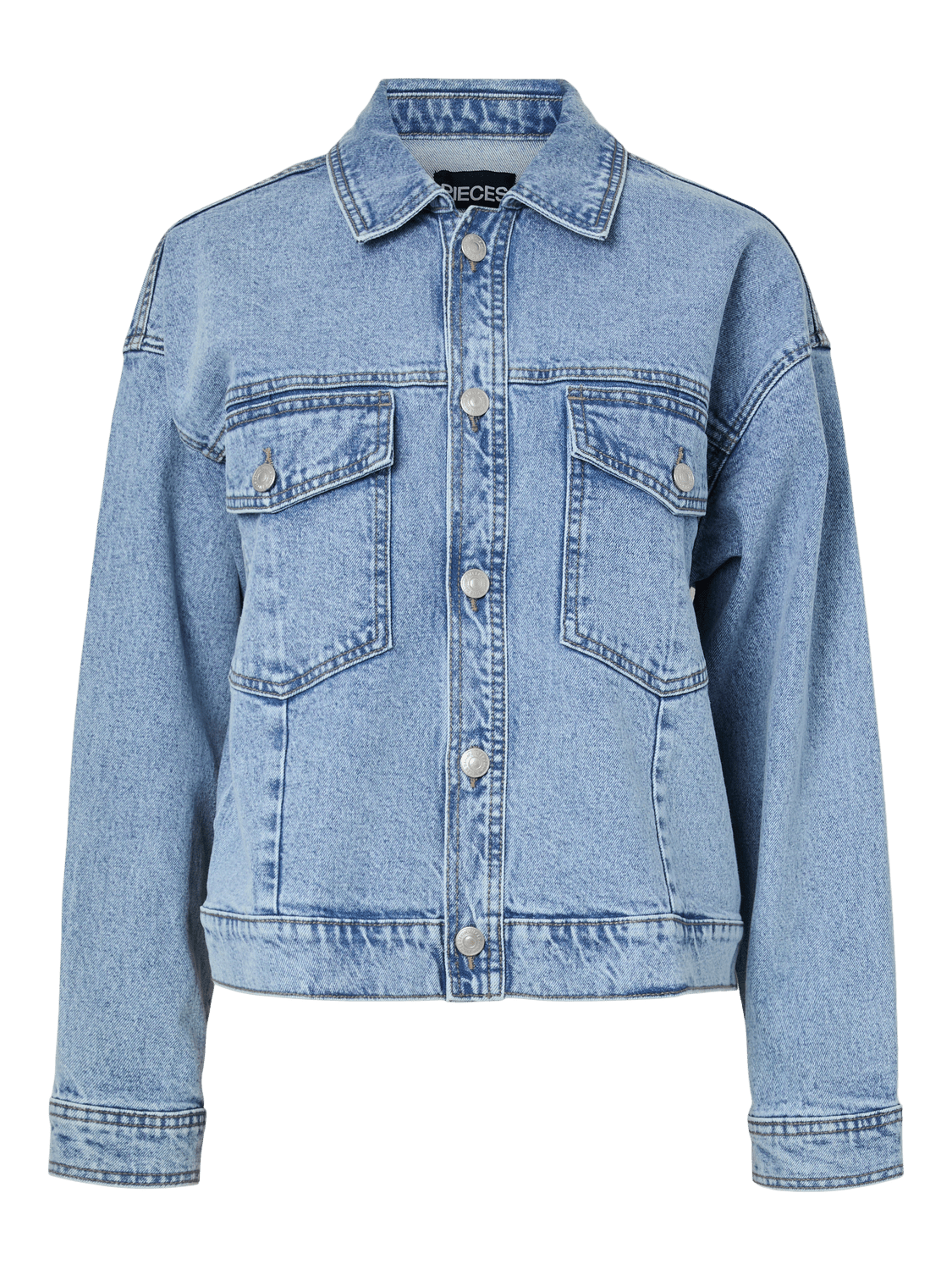 PCELMA Denim Jacket - Light Blue Denim - VERO MODA & VILA Bergvik